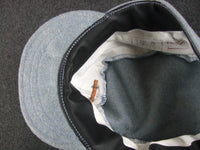 Béret EM allemand WW1, bande rouge + passepoil rouge