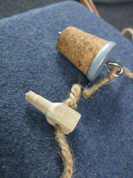 WW1 French M1877 M1915 Horizon Blue Wool Cover Set For 2 Litre Bottle Canteen