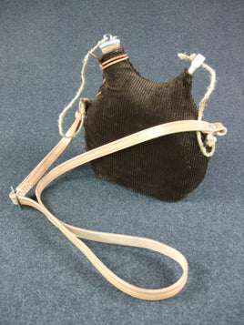 WW1 French M1877 M1915 Brown Corduroy Cover Set For 2 Litre Bottle Canteen