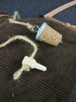 WW1 French M1877 M1915 Brown Corduroy Cover Set For 2 Litre Bottle Canteen