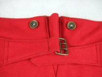 WW1 French Cavalry Madder Red Wool Officers Breeches Pre Sale