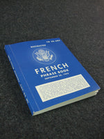WW2 United States USA English / French Phrase Book TM 30-602