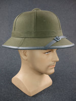 WWII German DAK Wehrmacht Afrikakorps Tropical Pitch Helmet Pre Sale