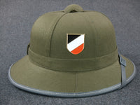 WWII German DAK Wehrmacht Afrikakorps Tropical Pitch Helmet Pre Sale