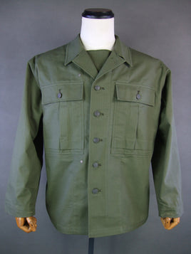 WWII United Staes US Army Second Pattern M1943 Jacket OD7 Darker HBT