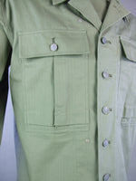 WWII United Staes US Army Second Pattern M1943 Jacket OD7 Darker HBT