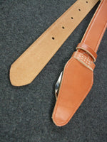 WW2 Japan IJA NCO Leather Sword Belt New Version