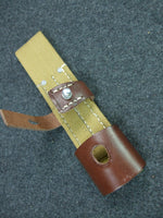 WW2 German Afrikakorps DAK Bayonet Webbing & Leather Frog