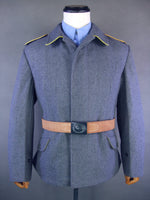 WW2 German Luftwaffe LW Fliegerbluse Jacket Tunic Blue Grey Wool
