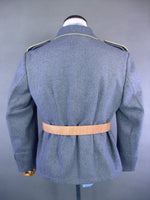 WW2 German Luftwaffe LW Fliegerbluse Jacket Tunic Blue Grey Wool
