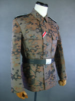 WWII German Elite OAK Camo M43 Field Tunic Jacket Fall