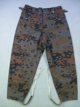 WWII German Elite OAK Camo M43 Field Trousers Pants Fall