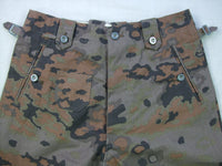 WWII German Elite OAK Camo M43 Field Trousers Pants Fall