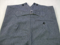 WW2 World War ii German LW Luftwaffe M37 Trousers Pants Blue Grey Wool
