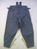WW2 World War ii German LW Luftwaffe M43 Trousers Pants Blue Grey Wool