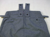 WW2 World War ii German LW Luftwaffe M43 Trousers Pants Blue Grey Wool