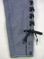 WW2 German LW Officer Breeches Blue Grey Wool