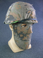 WW2 German Waffen-Elite Oak Leaf Camouflage Sniper Mask Fall-Pattern