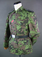 Veste tunique de campagne allemande Elite OAK Camo M43 de la Seconde Guerre mondiale