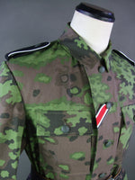 Veste tunique de campagne allemande Elite OAK Camo M43 de la Seconde Guerre mondiale