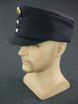 WW1 Austro-Hungarian Imperial Army Leather Visor Cap Cap For K.K. Mounted Landesschützen