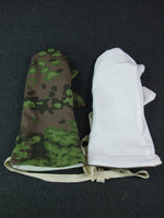 WWII German Waffen Elite Oak Leaf Camouflage Reversible Gloves Winter Mittens