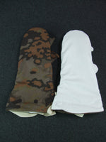 WWII German Waffen Elite Oak Leaf Camouflage Reversible Gloves Winter Mittens