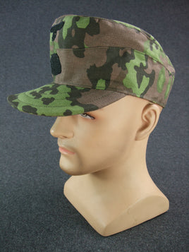WWII German Post War Waffen Elite Oak Camouflage Field Cap Spring