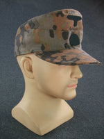 WWII German Post War Waffen Elite Oak Camouflage Field Cap Fall Autumn