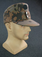 WWII German Waffen Elite Oak Camouflage M43 Field Cap Fall Autumn