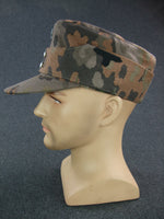 WWII German Waffen Elite Oak Camouflage M43 Field Cap Fall Autumn