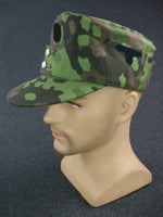 WWII German Waffen Elite Oak Camouflage M43 Field Cap Spring