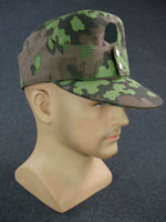 WWII German Waffen Elite Oak Camouflage M43 Field Cap Spring