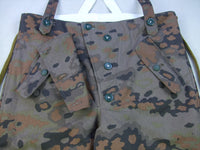 WW2 German Reversible Waffen Elite Oak Camouflage Winter Pants Trousers Late