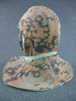 WW2 German Camouflage Reversible To White Winter Hood