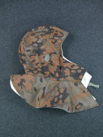 WW2 German Camouflage Reversible To White Winter Hood