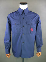 WW1 WW2 Spanish Civil War Blue Falange Shirt