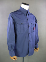 WW1 WW2 Spanish Civil War Blue Falange Shirt