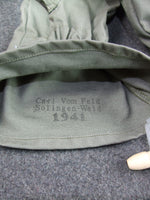 WWII WW2 German Gebirgsjäger Mountain Troops Gauntlets Gloves Grey