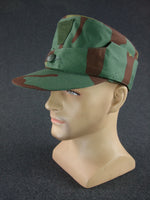 WWII German Waffen Elite M43 Single Button Italian Camo Field Cap