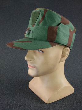 WWII German Waffen Elite M43 Single Button Italian Camo Field Cap