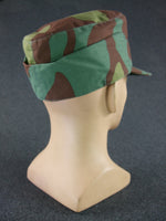WWII German Waffen Elite M43 Single Button Italian Camo Field Cap