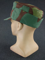 WWII German Waffen Elite M43 Single Button Italian Camo Field Cap
