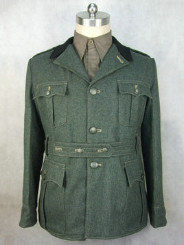 WW2 Italy Italian M1937 Grey Green Wool Tunic Giubba