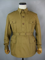 WWII Italian Tropical Troops M1940 Camiciotto Saharian Shirt