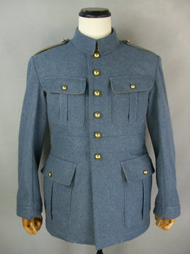 WW1 French Horizon Blue Wool Officer Tunic Bleu Horizon Vareuse Modèle M1915