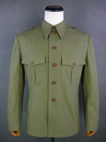 WW1 WW2 Spanish Civil War Military R26 Guerra Civil Española Battledress Khaki-Green Jacket Early