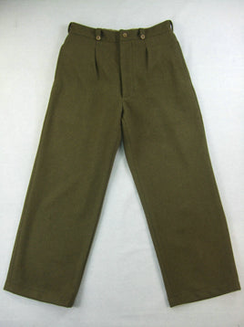 WW2 French Army Heavy Wool Pants Field Trousers