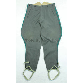 WWII Finland Finnish Stone Grey Gabardine Officer Breeches