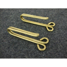 WWII World War 2 Finnish Brass Belt Hooks Reproduction